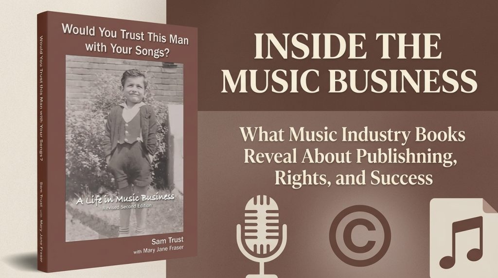What Music Industry Books Reveal About Publishing, Rights, and Success